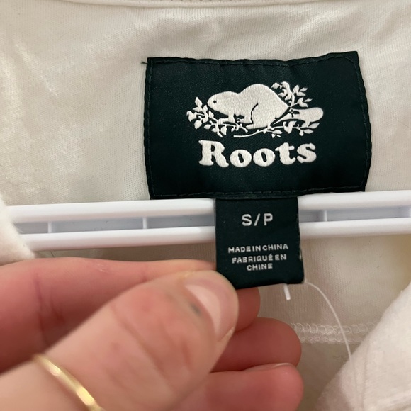 Roots Retro Cropped Field Rugby Pullover - Picture 3 of 5